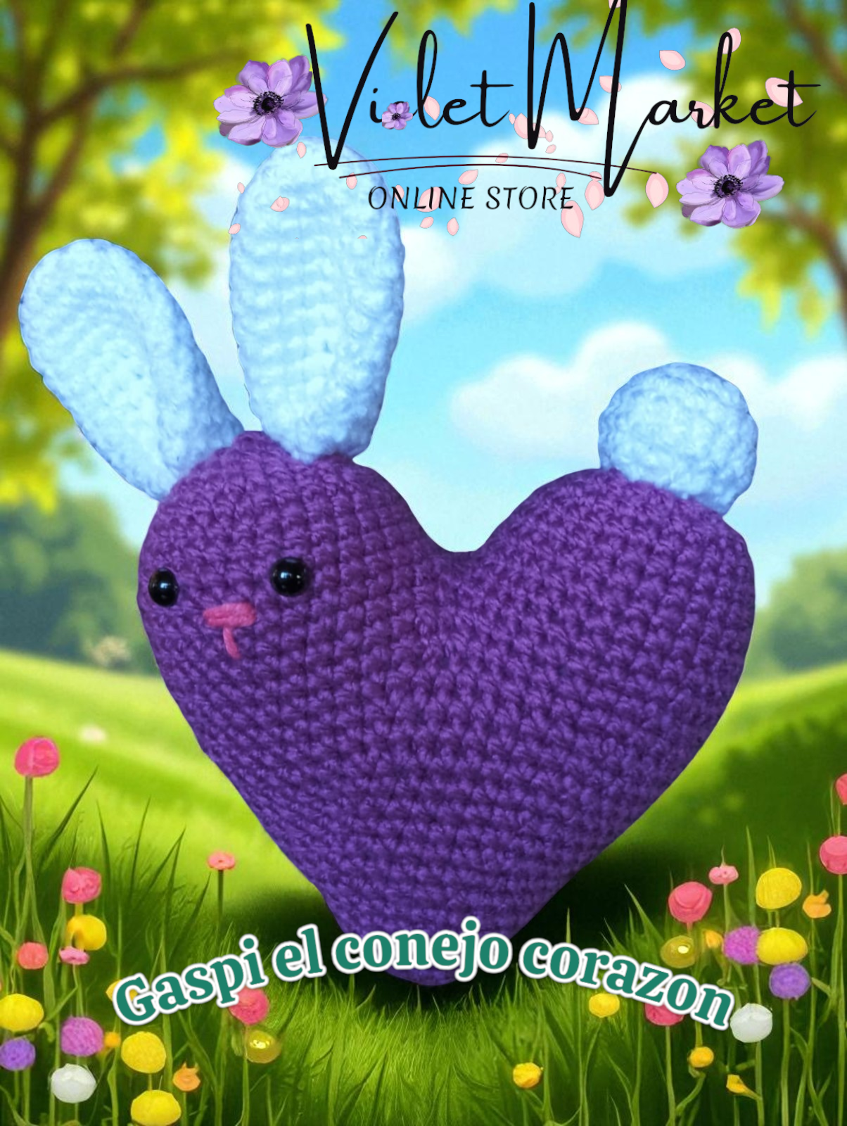 🐰💜 Gaspi, el Conejo Corazón🐰💜