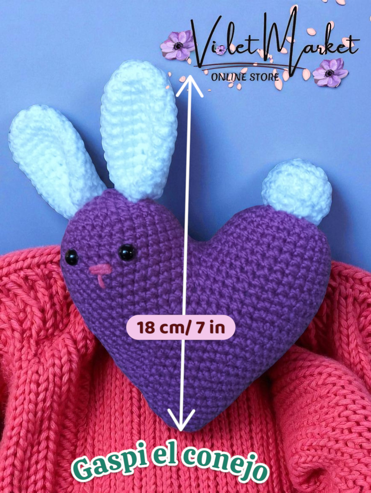🐰💜 Gaspi, el Conejo Corazón🐰💜