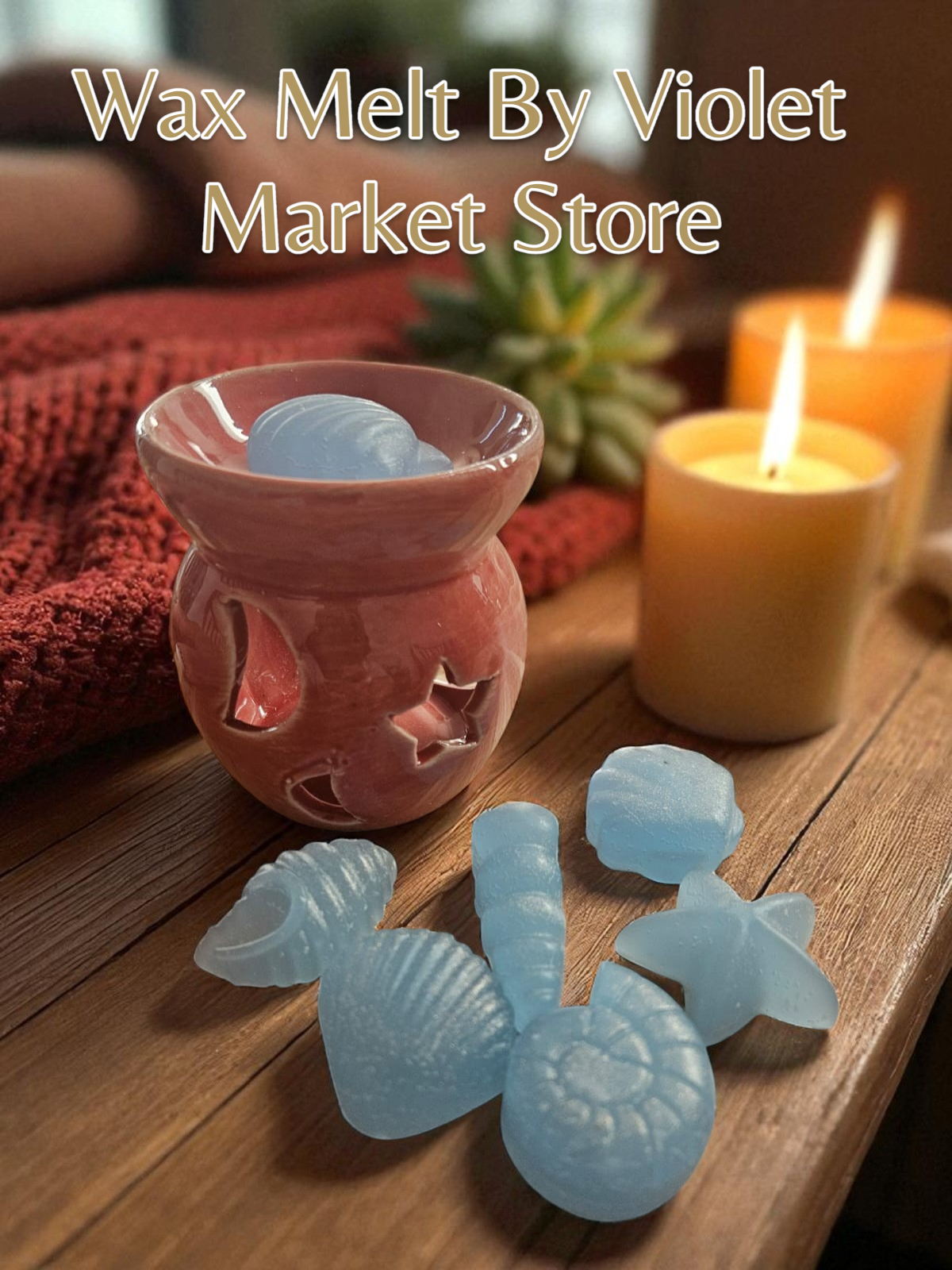 🐚 Wax Melt Coco – Conchas del Mar