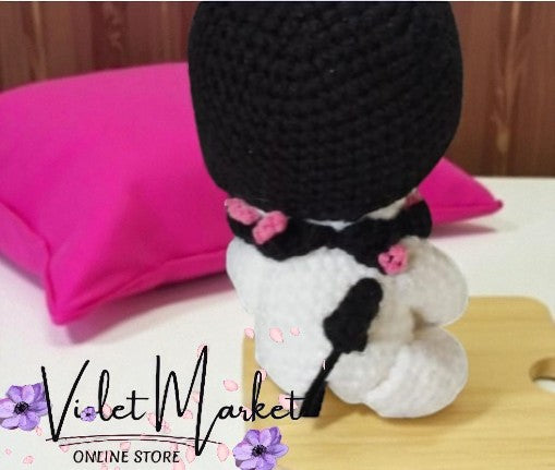 🖤✨ Kuromi – Edición Amigurumi ✨🖤