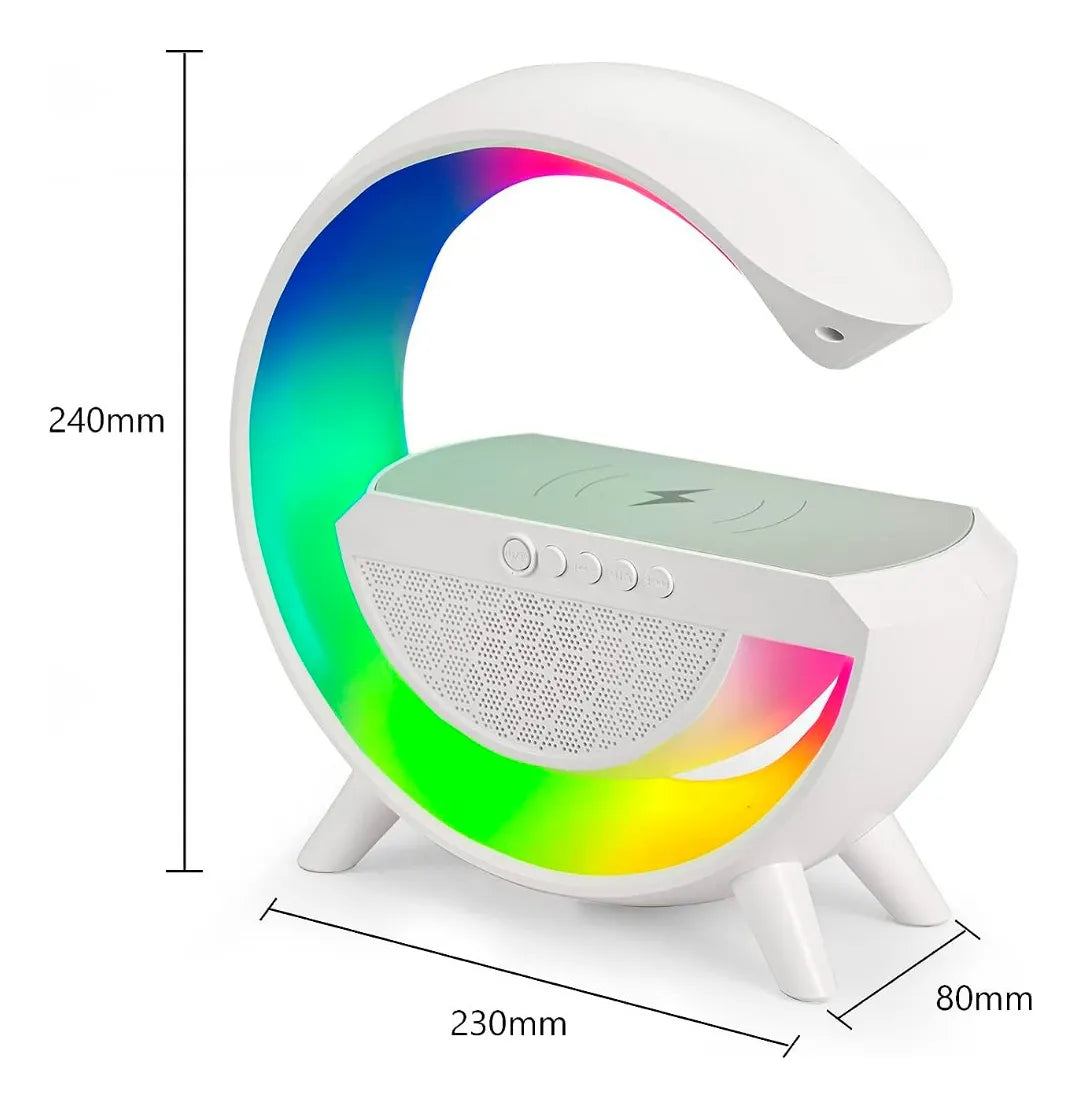 Lampara RGB con Altavoces y Cargador S/R