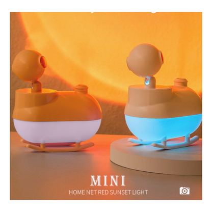 Humidificadora Puesta de Sol Violet Market Store