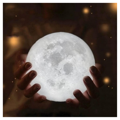 Lámpara Humidificadora Forma de Luna