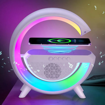 Lampara RGB con Altavoces y Cargador S/R