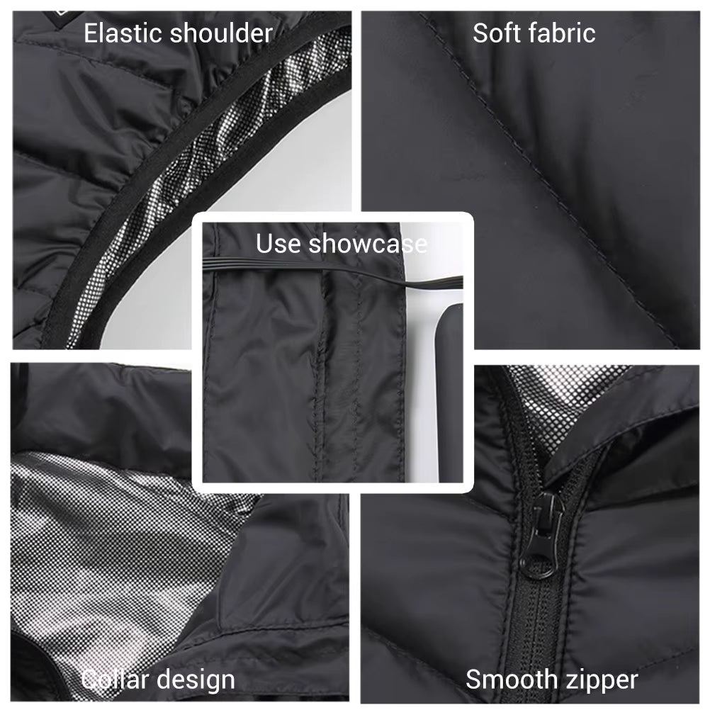 Winter USB Electric Heated Vest Heating Waistcoat Thermal Warm Jacket Electric Body Warmer for Unisex