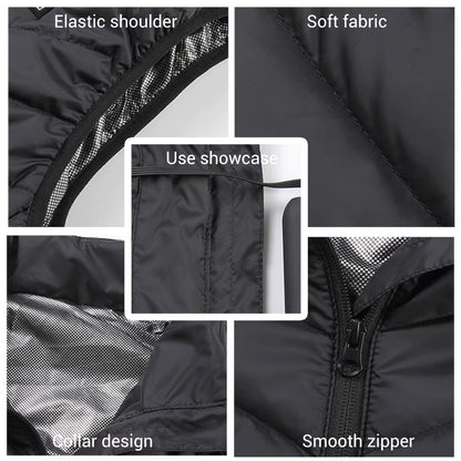 Winter USB Electric Heated Vest Heating Waistcoat Thermal Warm Jacket Electric Body Warmer for Unisex