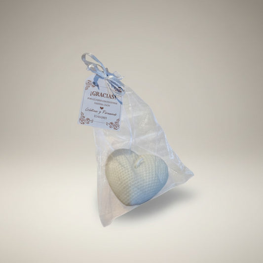 Corazón Eterno Bolsa de Organza