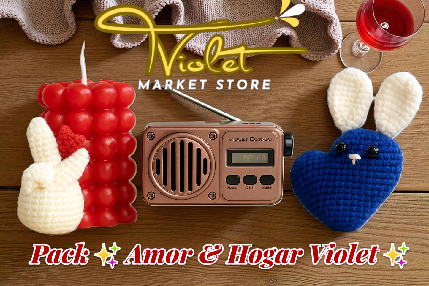 ✨ “Amor & Hogar Violet”