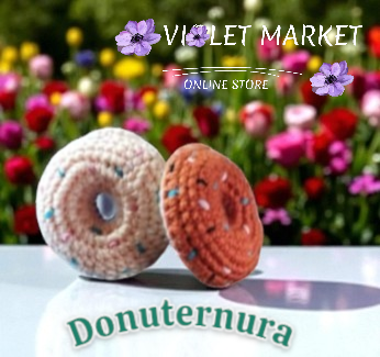 🧶 DonuTernura – Llavero Amigurumi ✨