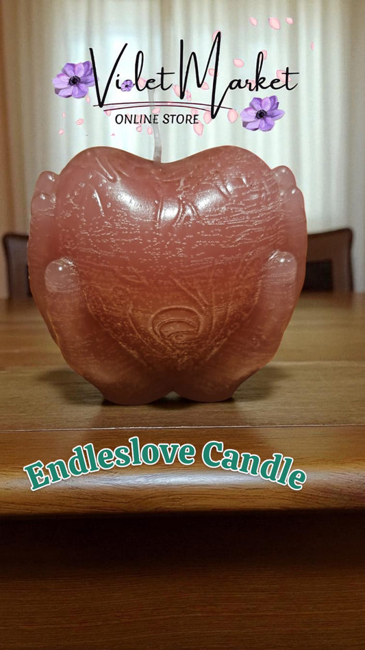 ✨ Endleslove Candle – Vela de Soja Aromática