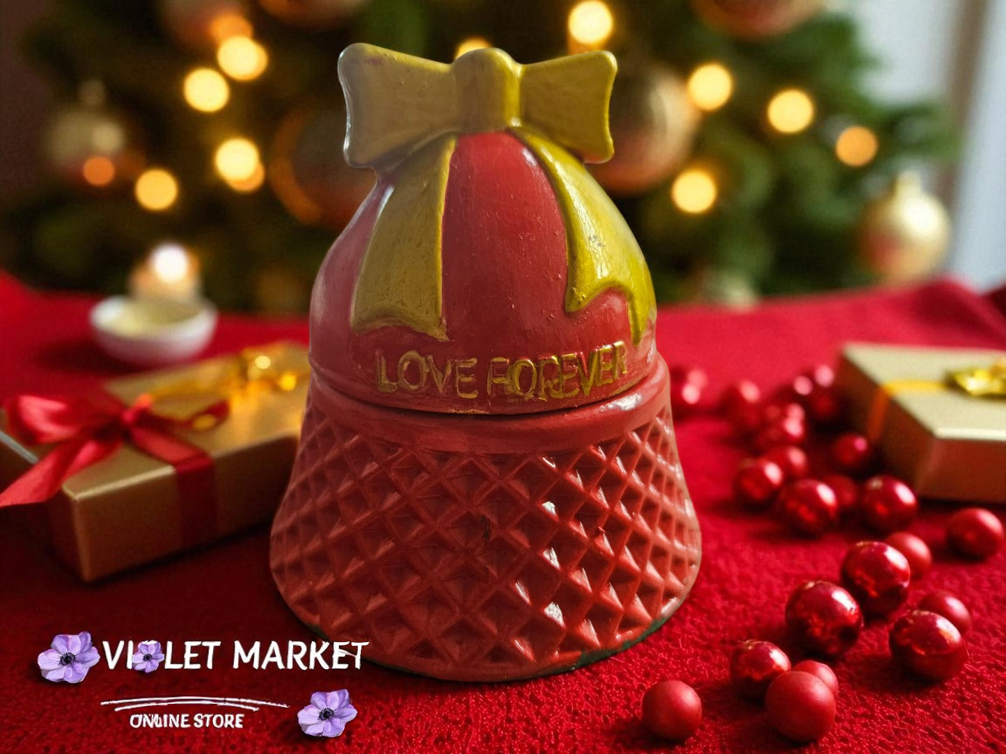Set de Vela Campanario de Navidad – Violet Market 🎄✨