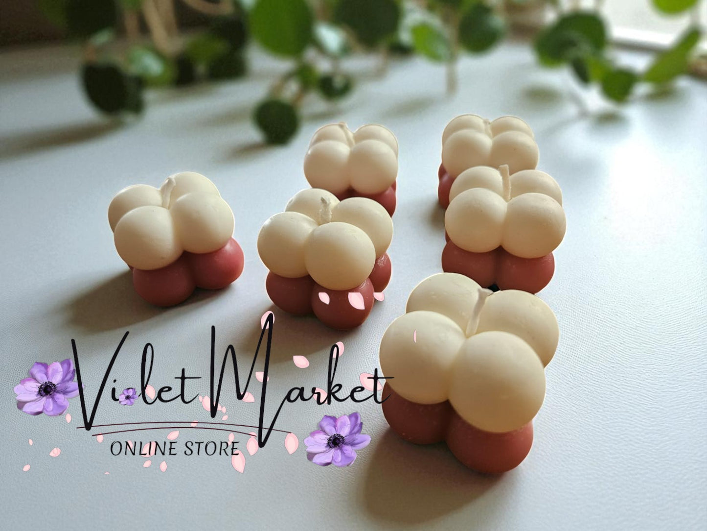 ✨ Velas Bubble Duo – Cera de Soja