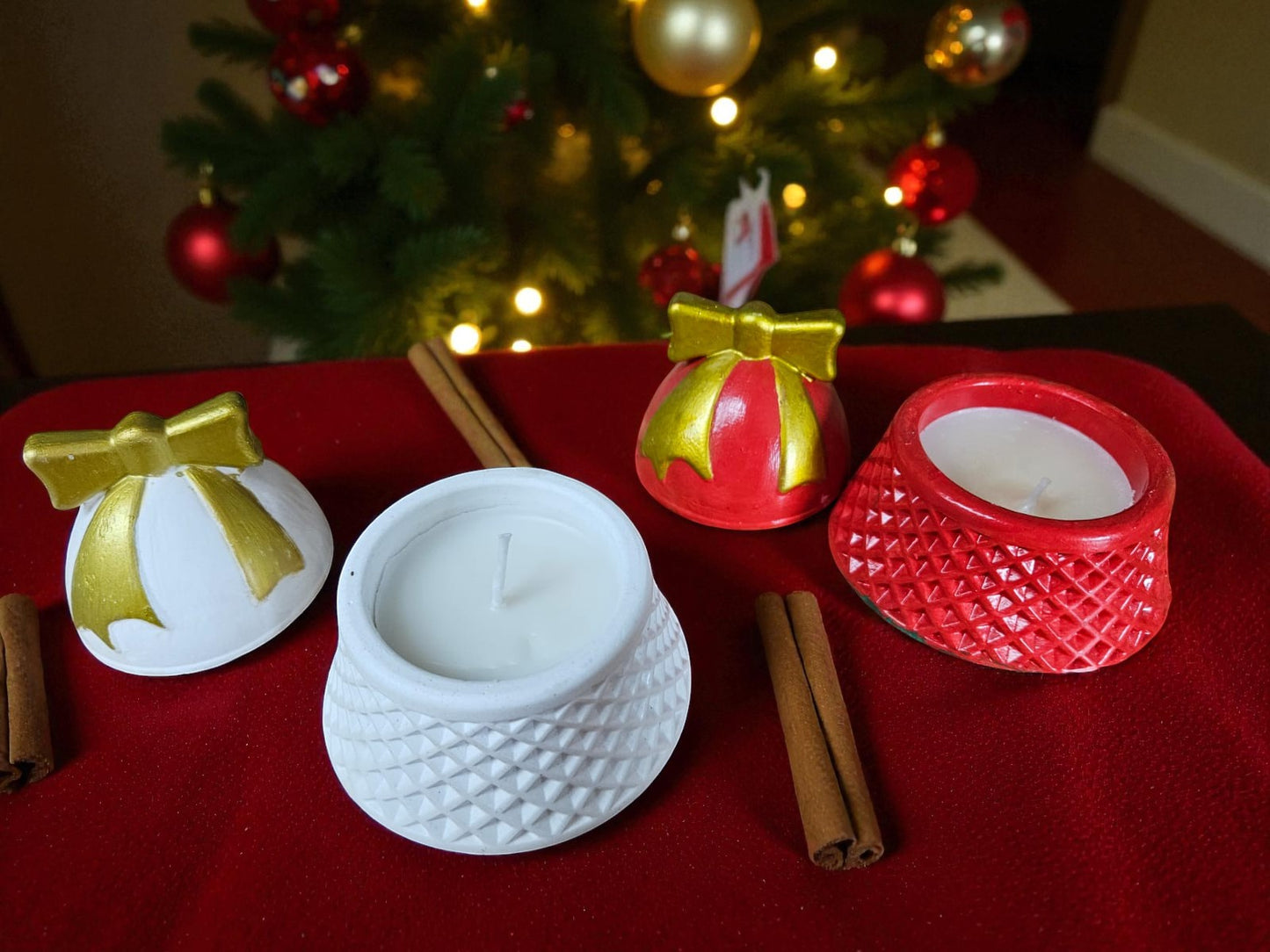 Set de Vela Campanario de Navidad – Violet Market 🎄✨