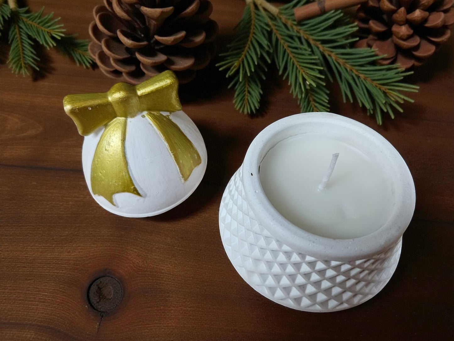 Set de Vela Campanario de Navidad – Violet Market 🎄✨