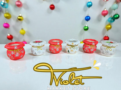 ✨ Vela Saquito Navideño – Christmas Bag Candle