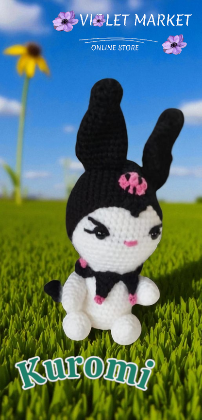 🖤✨ Kuromi – Edición Amigurumi ✨🖤