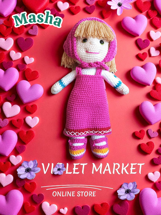 🎀Masha en crochet 🎀