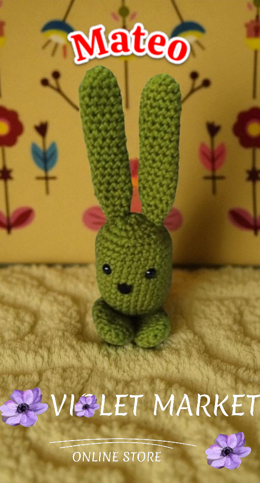 🐰✨ Mateo el Conejo – Tu amigo saltarín de la suerte ✨🐰