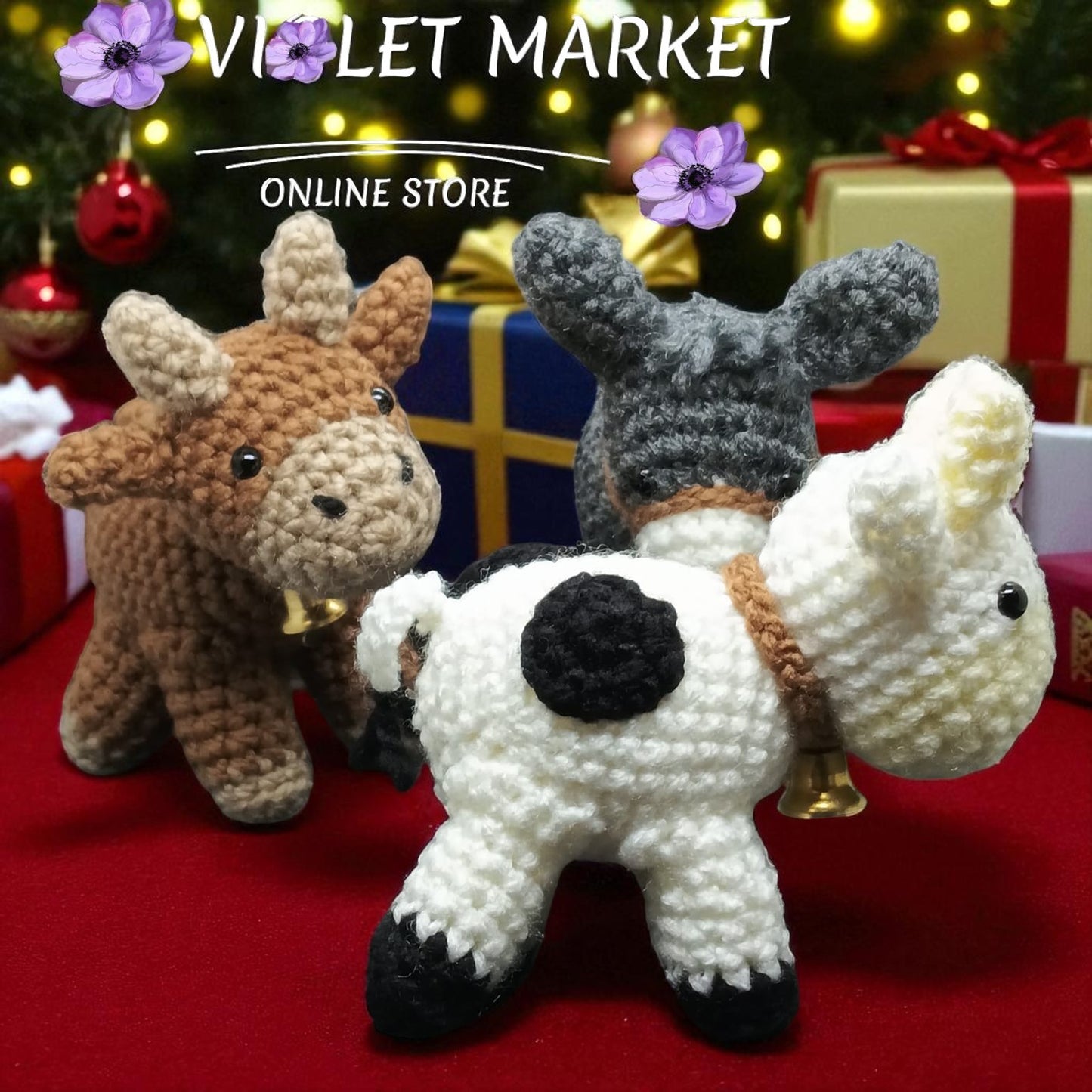 🎄✨ Nacimiento de Jesús en Crochet – Hecho a Mano