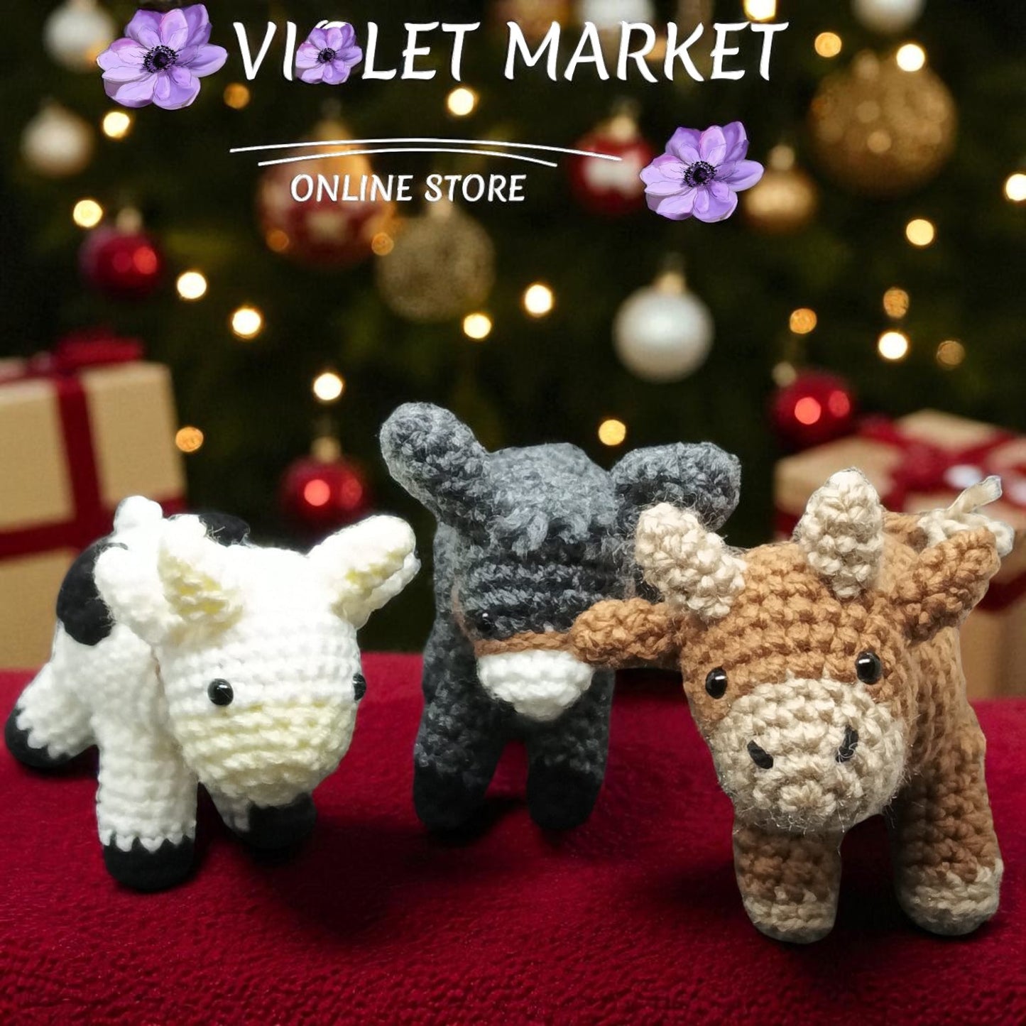 🎄✨ Nacimiento de Jesús en Crochet – Hecho a Mano
