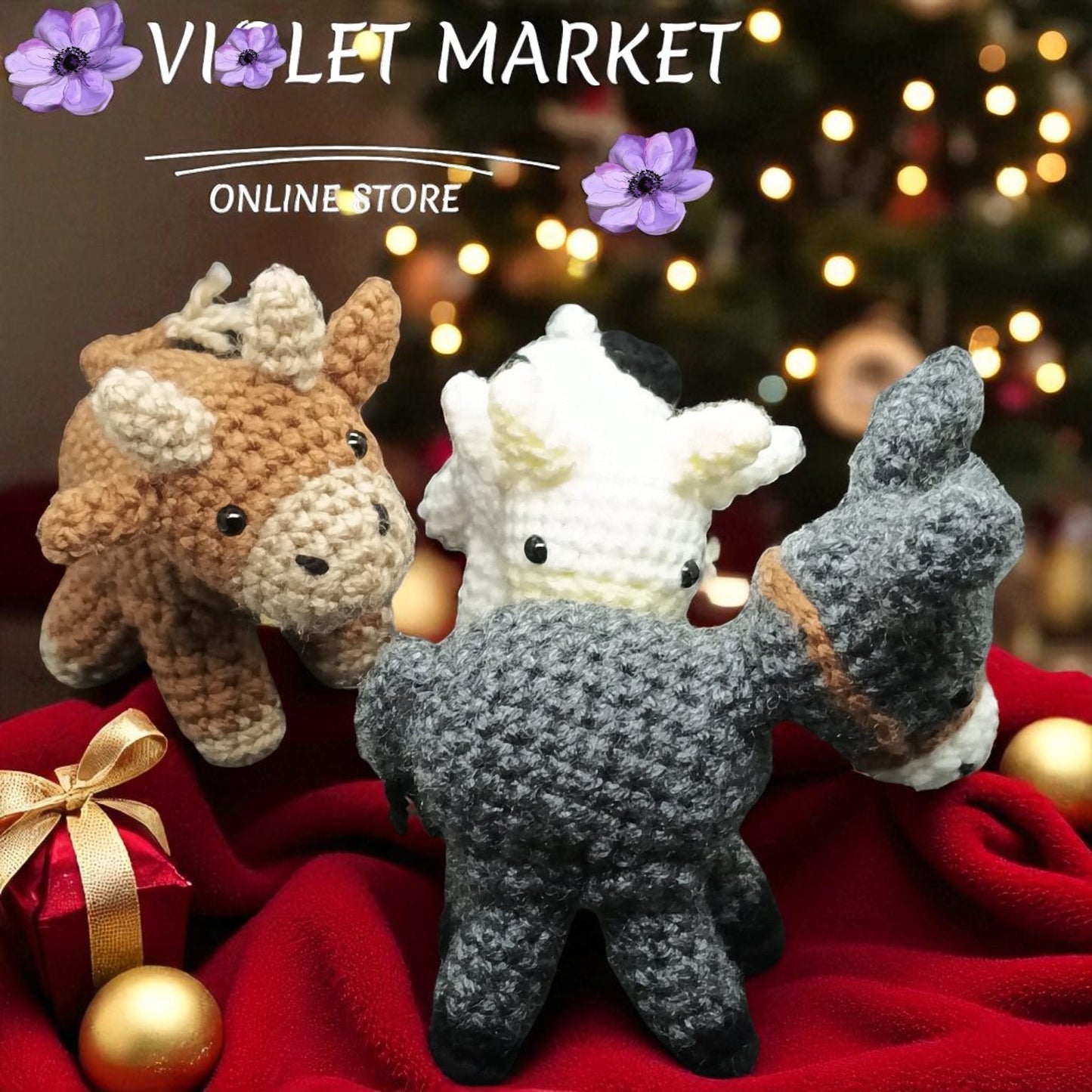 🎄✨ Nacimiento de Jesús en Crochet – Hecho a Mano