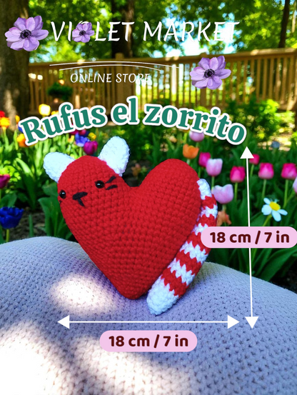 🦊❤️ Rufus el Zorrito Corazón🦊❤️