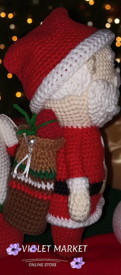 🎅 Papá Noel – Edición Crochet Navideña 🎁🧶