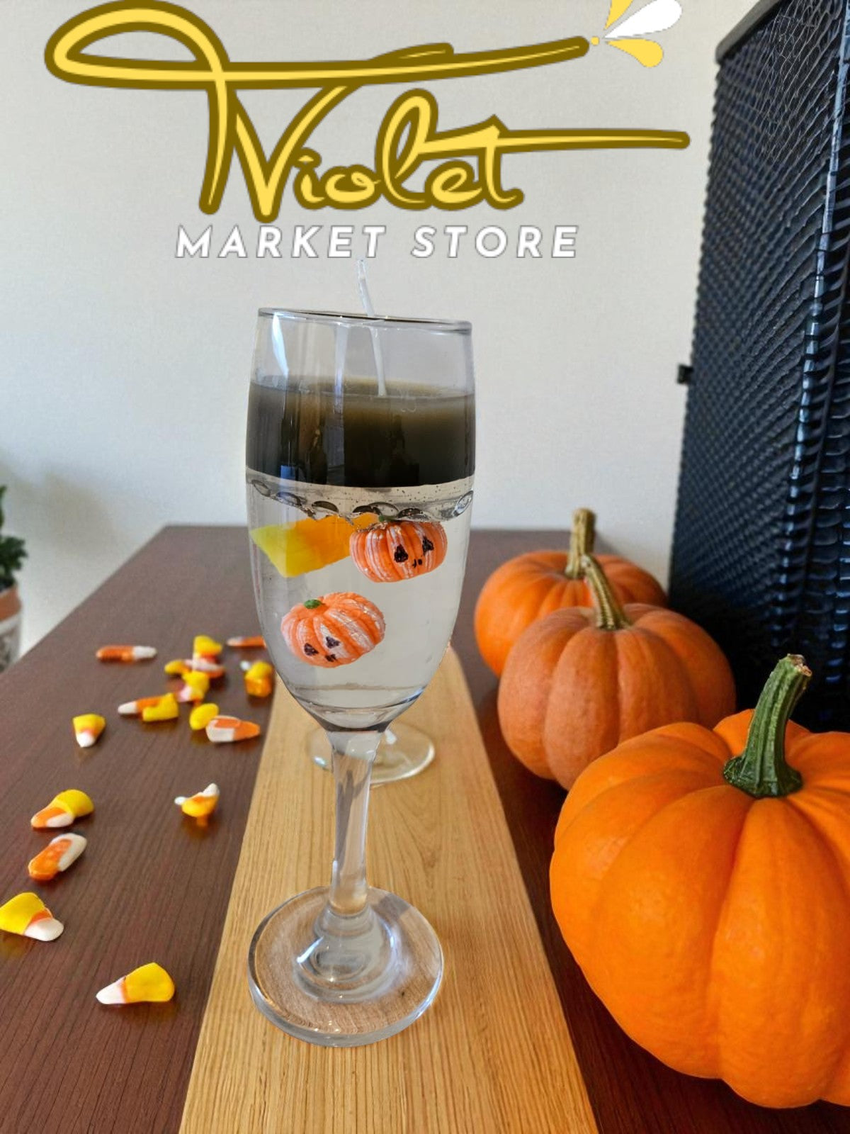 ✨ Vela Flotante Halloween ✨