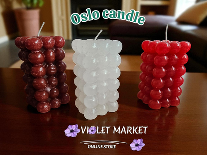 Vela Oslo Navidad- By Violet Market