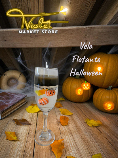 ✨ Vela Flotante Halloween ✨