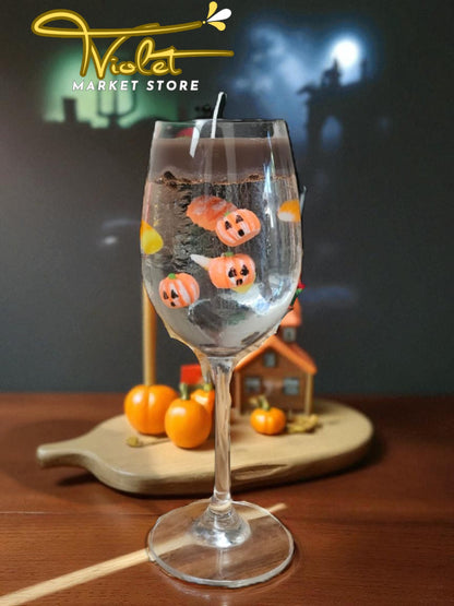 Vela Flotante Halloween Violet Market 🎃 GRANDE