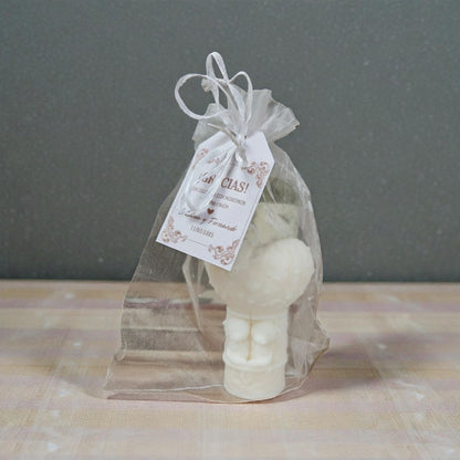 Vela Recuerdo Matrimonio Dulce - Bolsa Organza