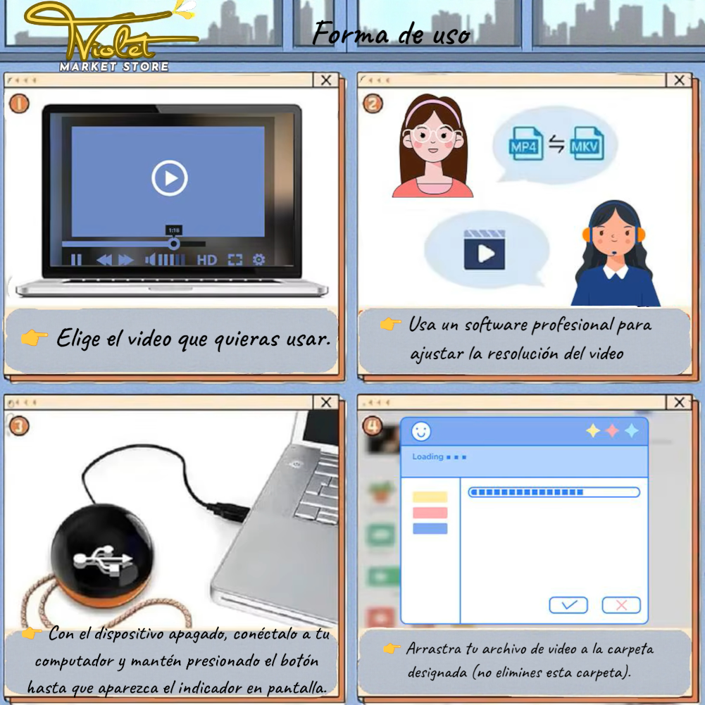 Esfera del Recuerdo Violet ✨