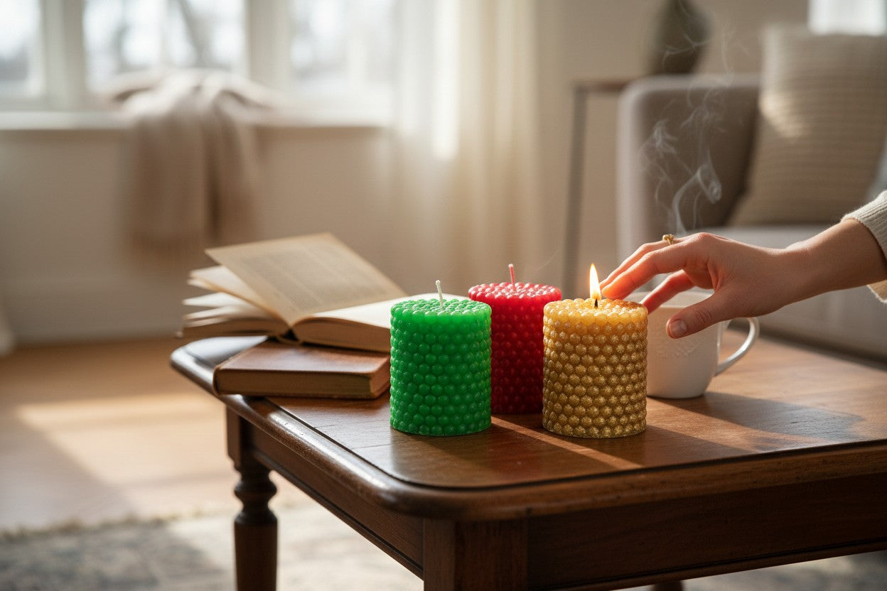 Pack vela Barcelona Navidad