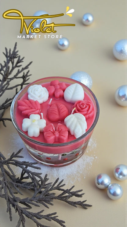 🕯️ Vela Flotante – Navidad